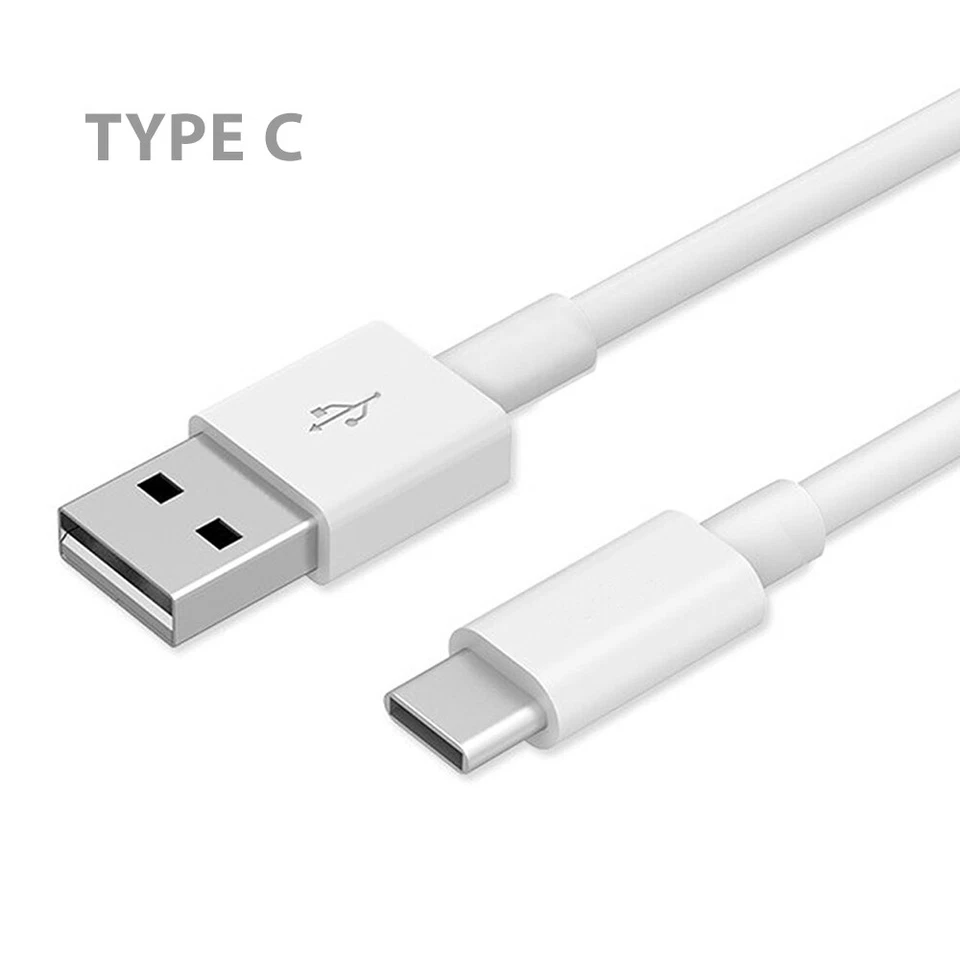 2.1A  Wall Travel AC Home Charger Adapter with White USB Type-C Data Sync Cable - Image 3 of 4