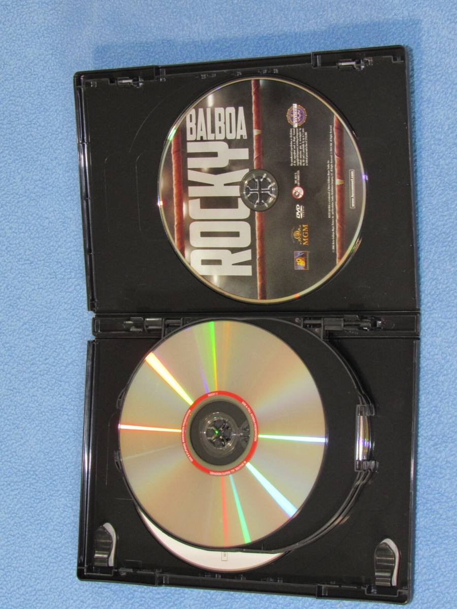 ROCKY: 6-FILM COLLECTION (DVD, 2018, 6-Disc Set, 40th