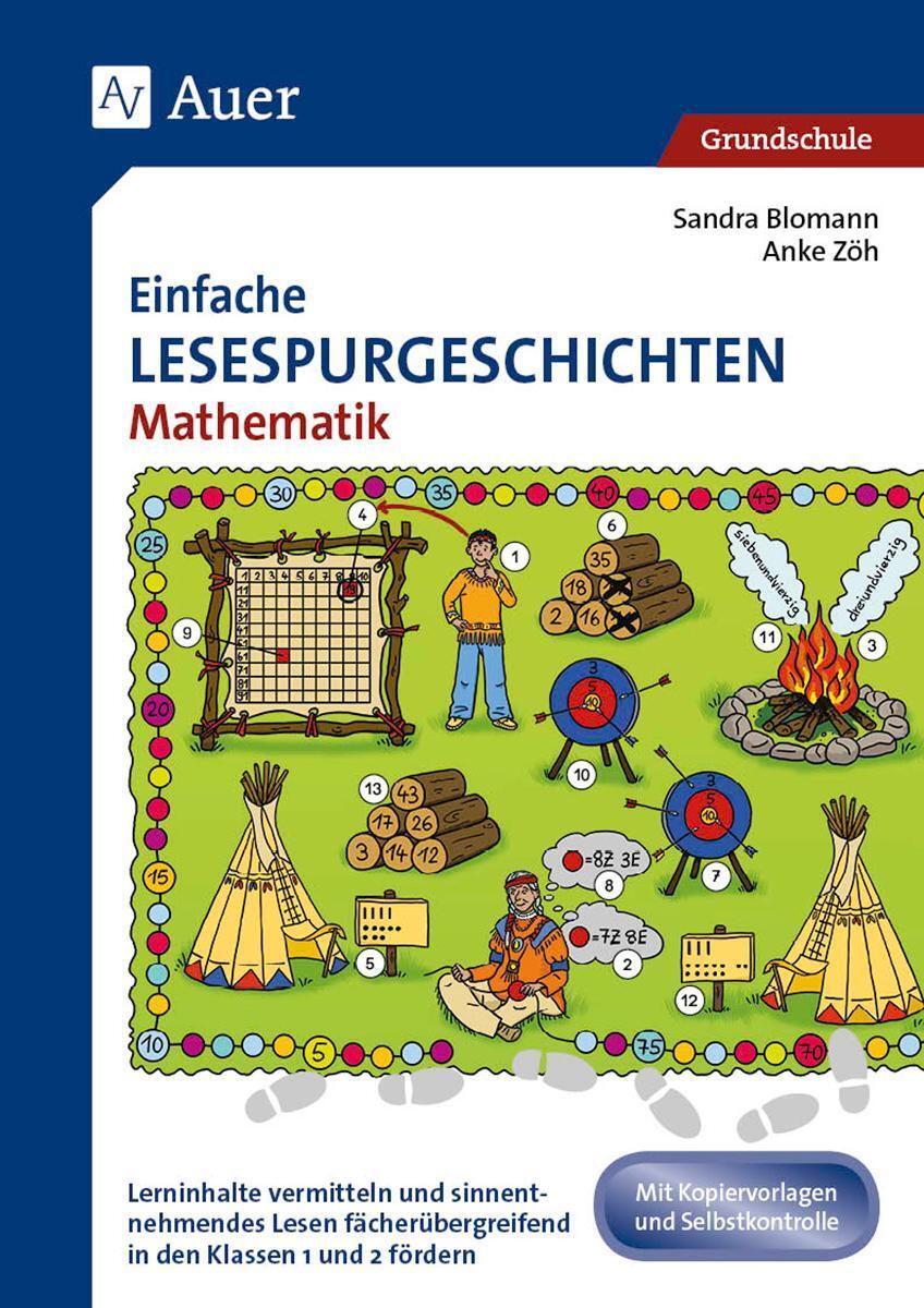 Thumbnail - Einfache Lesespurgeschichten Mathematik 1/2, Sandra Blomann