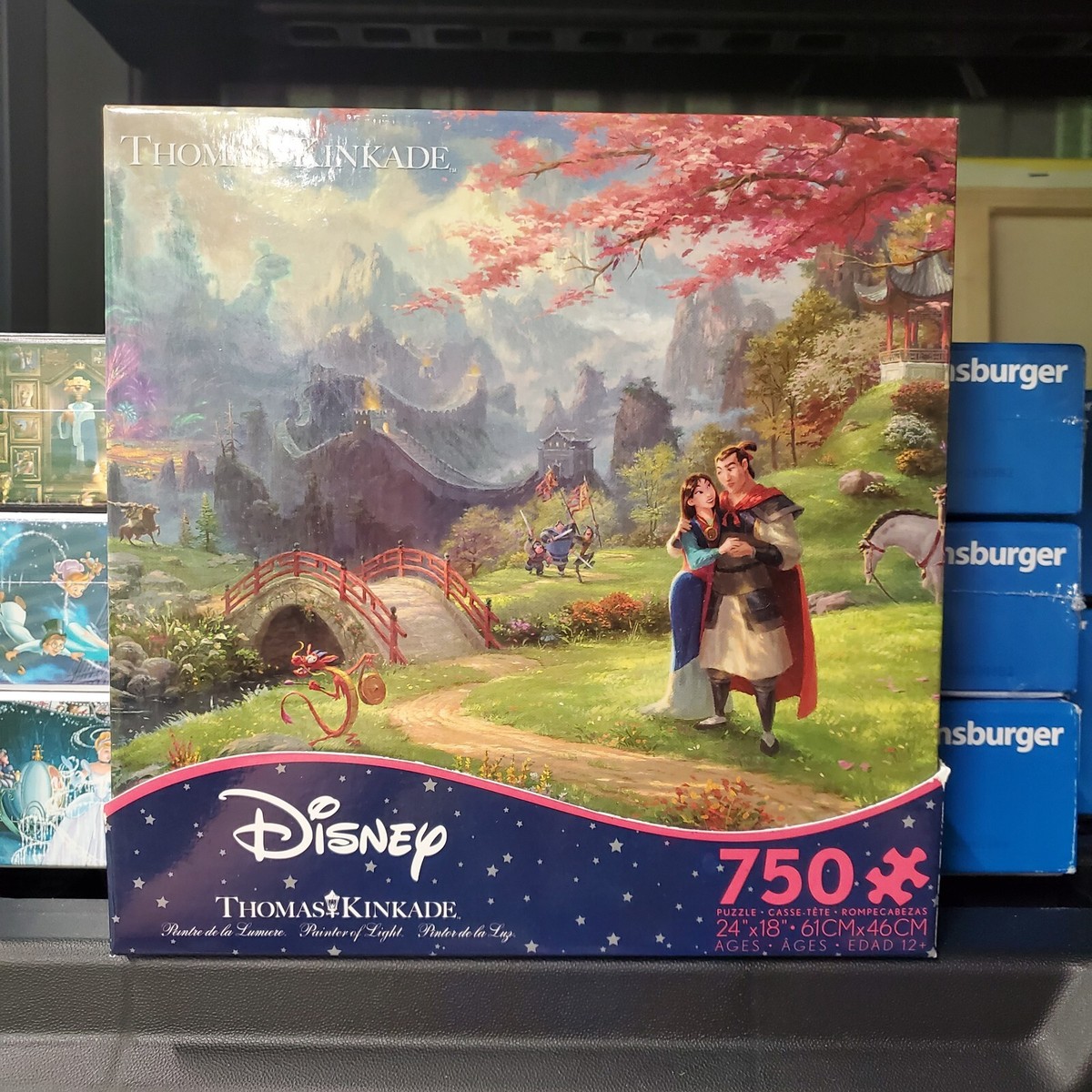 Ceaco Thomas Kinkade Disney Mulan 750 Piece Jigsaw Puzzle NEW | eBay