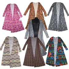 LuLaRoe Women's Sarah Cardigan Multiple Beautiful Prints Lightweight Duster