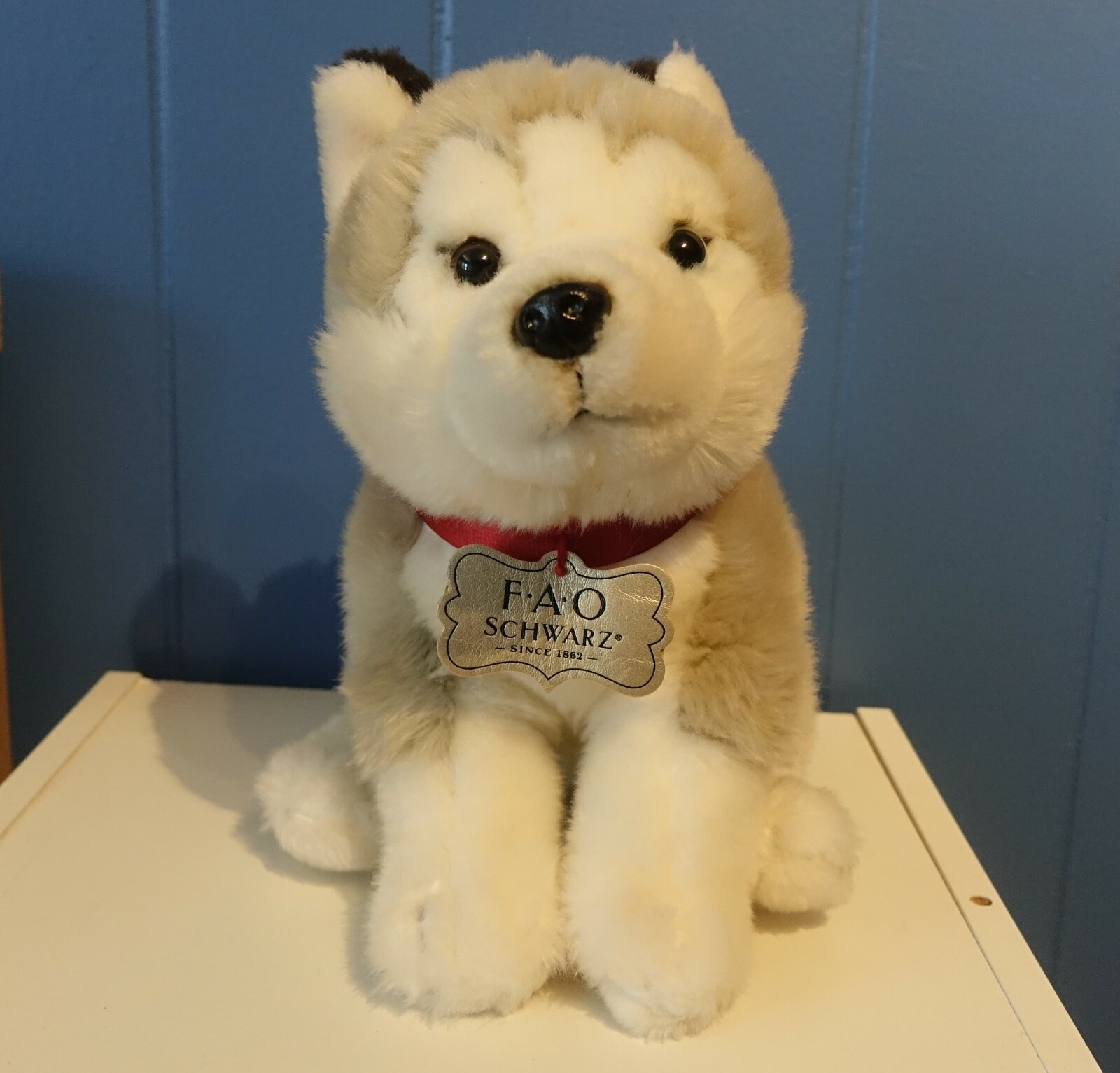 fao schwarz husky plush