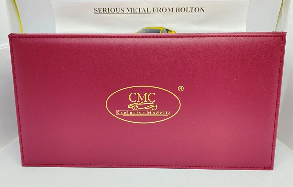 CMC M-272 FERRARI 250 GTO 1962 TECHNO CLASSICA 2024 CLEAR FINISH L/E 400 1:18 - Image 3 of 4