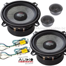 AUDIO SYSTEM 240 Watt 13cm 2-Wege Auto Lautsprecher 130mm Boxen R130EM EVO