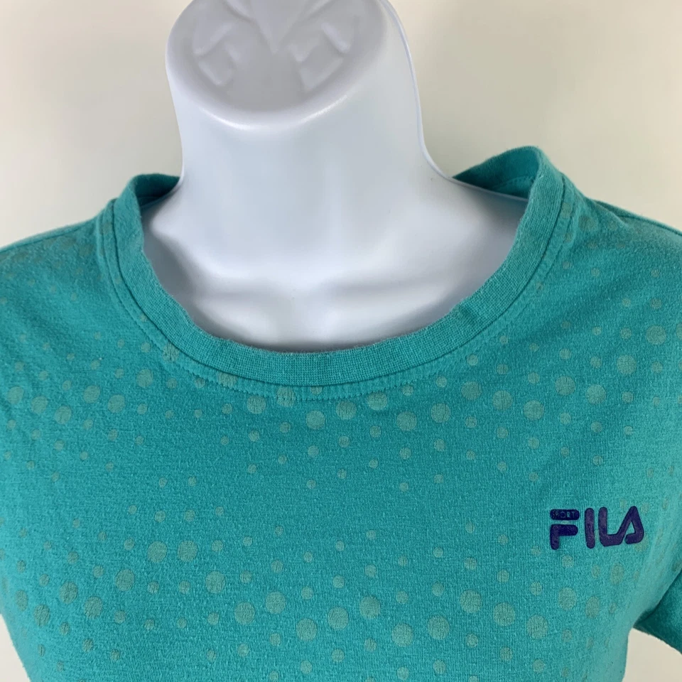 Fila Sport T Shirt Large Short Sleeve Crew Neck Athletic Tee Training Stretch - Image 4 of 4