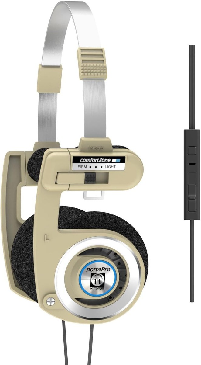 KOSS PortaPro WIRELESS ベージュ 改造 Porta Pro Beige Headphones Collapsible Design Legendary Sound