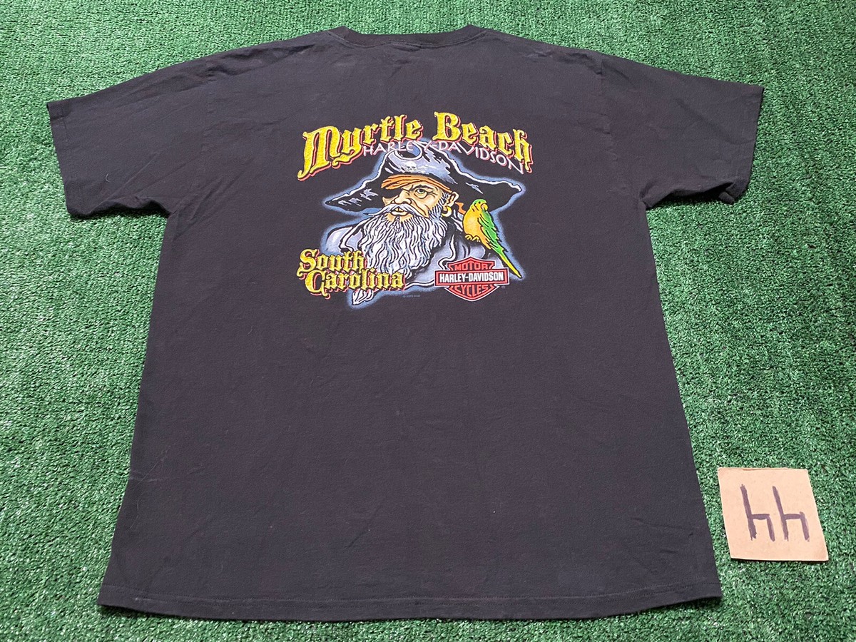 Harley Davidson Myrtle Beach South Carolina USA T Shirt L Large | eBay