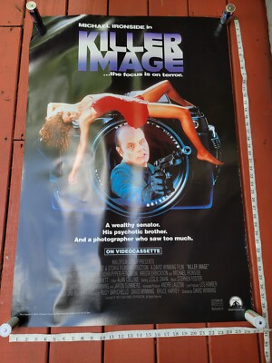 Vintage 1992 Killer Image Original Movie Poster Thriller Crime Max Oliver