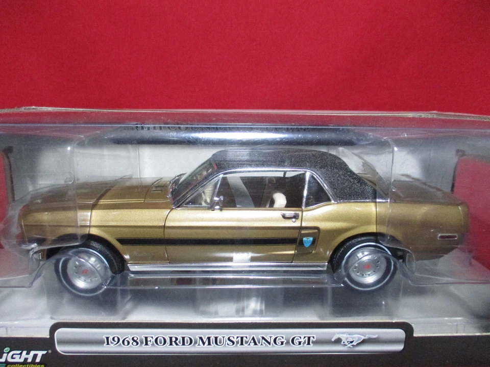 1:18 Scale 1968 Ford Mustang GT LTD EDITION Greenlight Diecast Model Muscle Car - Image 2 of 4