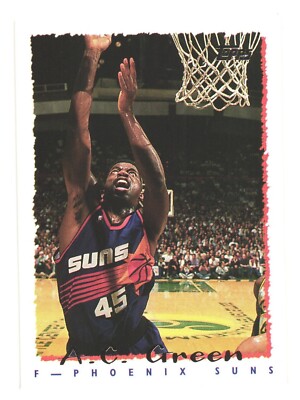 1994-95 Topps NBA Basketball Phoenix Suns A.C. Green
