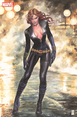 AVENGERS (2024) #6 deutsch BLACK WIDOW 1 VIRGIN-VARIANT lim.222 Ex.  MILO MANARA