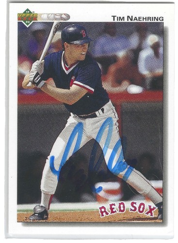 TIM NAEHRING BOSTON RED SOX 1991 FLEER BASEBALL CARD #105 | eBay
