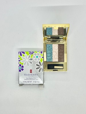 Eye Shadow Trio By Elizabeth Arden For Women 0.17oz Viridian Bloom Unsealed Box