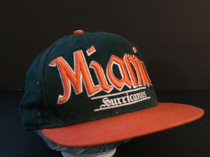 new era miami hurricanes hats