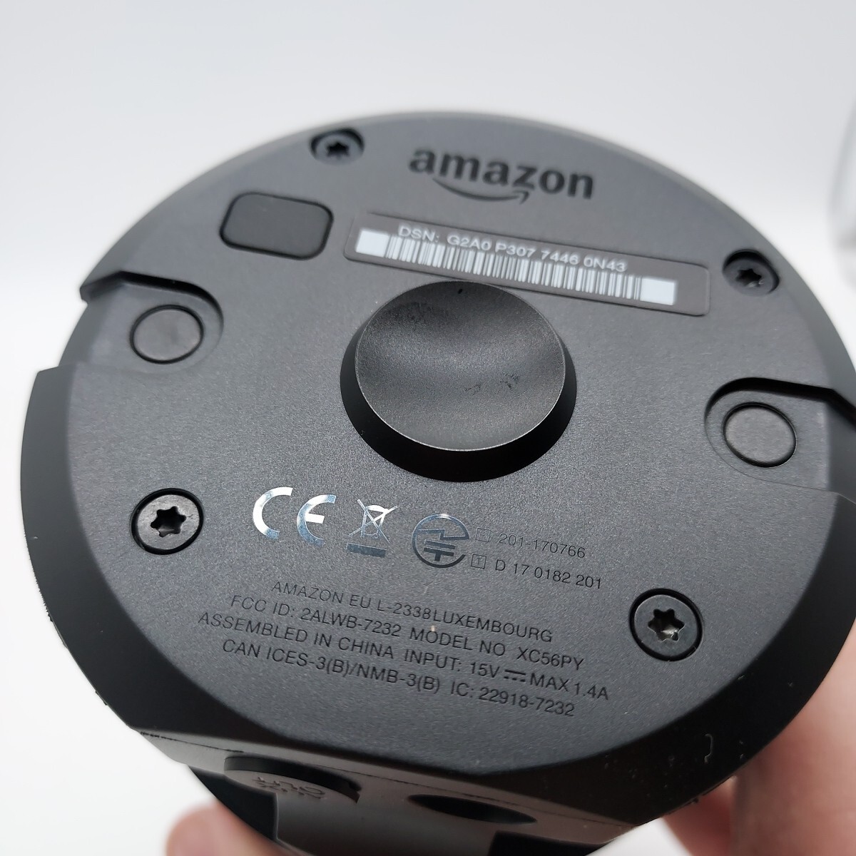 Amazon Echo (2nd Generation) XC56PY Black Wireless AlexaEnabled Smart