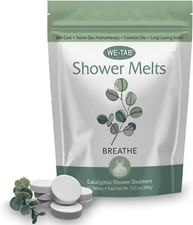 Shower Steamers 10-pk with Essential Oil Aromatherapy to Breathe Clear, Long...