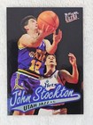 John Stockton 1996 Fleer Ultra Graded Nm-Mt #115 - Utah Jazz Basketball Card