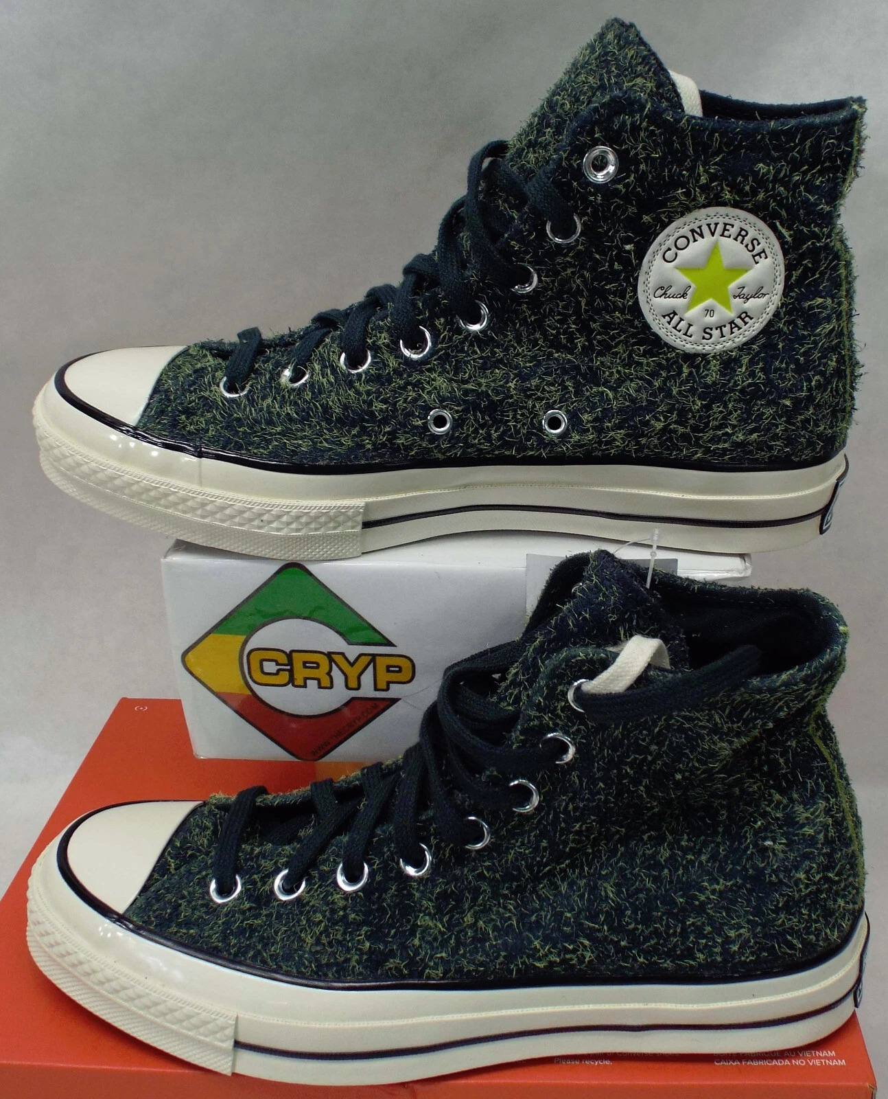 Scarpe donna 10 5 Converse Chuck 70 Hi verde alga capelli $90 172146C uomo 8 5