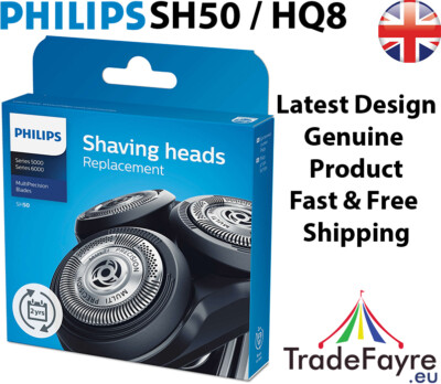 Original Philips SH50 / HQ8 Scherkopf/Folien/Schneider