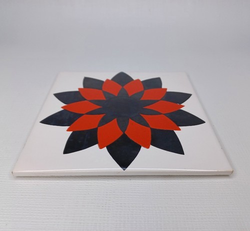 6" Square Ceramic Tile Decorative Trivet - Picture 3 of 14
