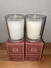 2X-Aquiesse Sandalwood Vanille Soy Scented Candle 6.5 oz NIB