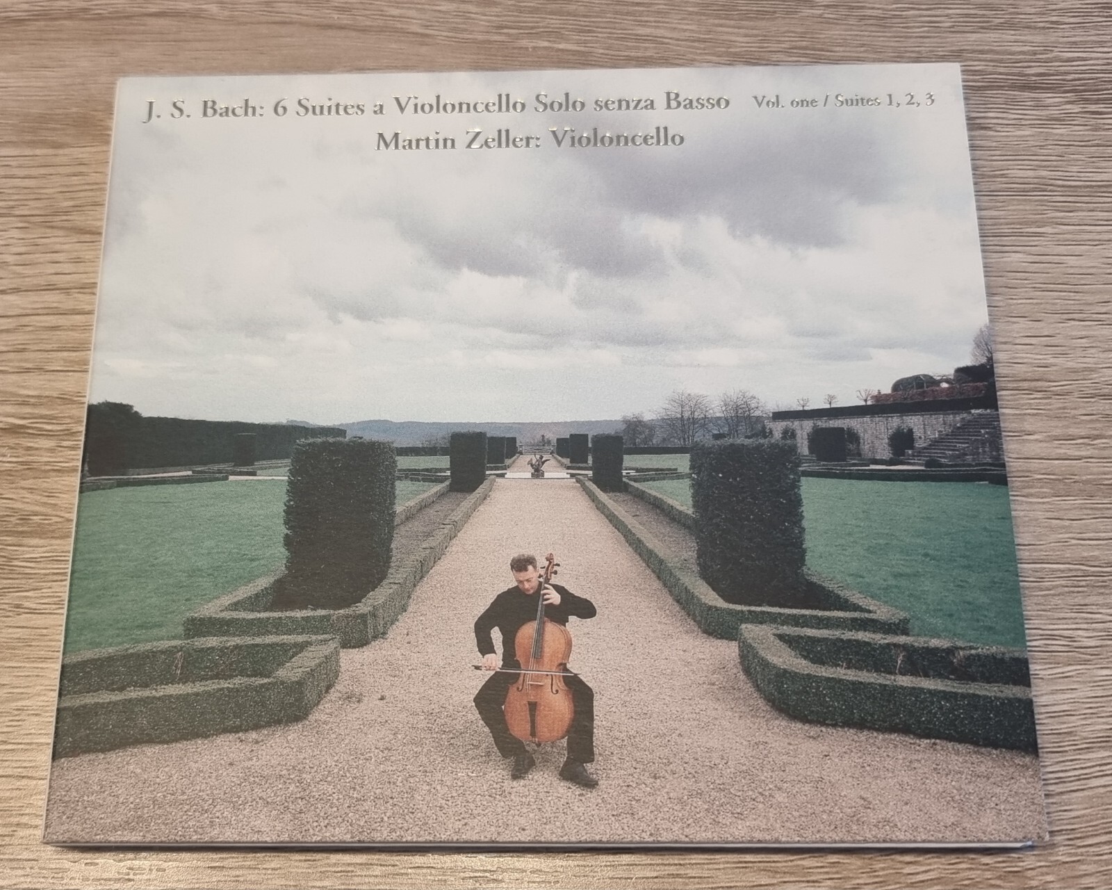 Bach 6 Suites a Violoncello Solo - Martin Zeller CD MA Recordings  Like New