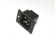 2x Beau P5404DB Cinch Jones 4-Pin Plug Connector Deep Bracket 38540-3704