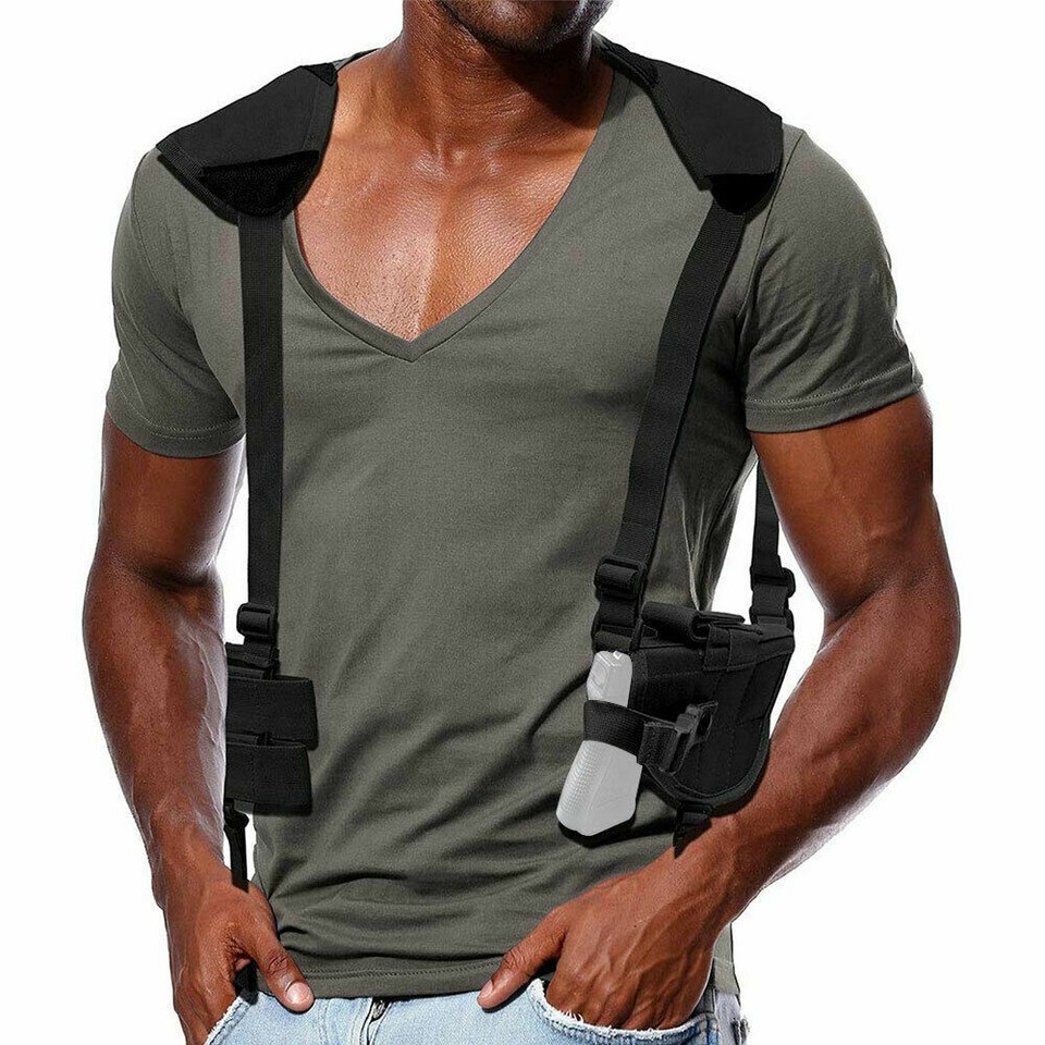 Tactical Left&Right Hand Concealment Under Arm Double Draw Shoulder Gun Holster