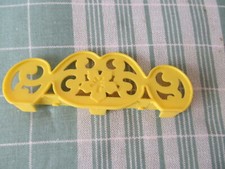 Vintage Mattel Barbie Fashion Plaza pezzo di ricambio reticolo giallo