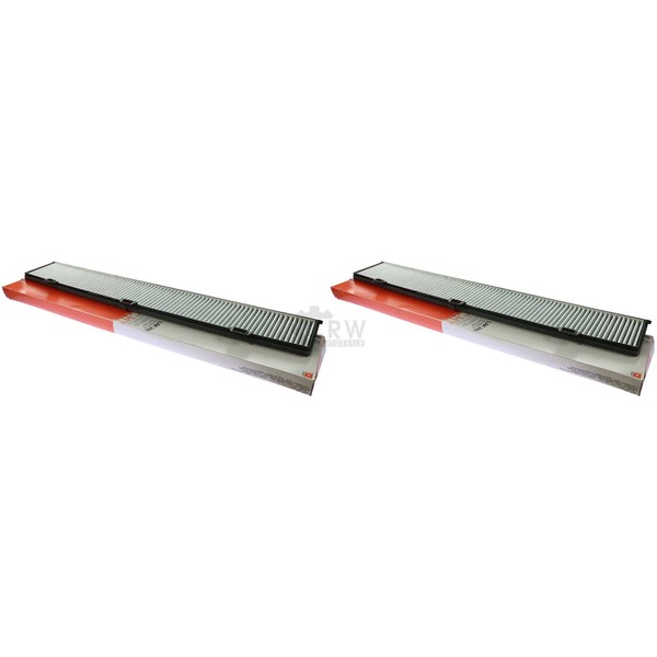 2X Mahle Knecht LAK 248 Filter Innenraumluft Pollenfilter Innenraumfilter-image