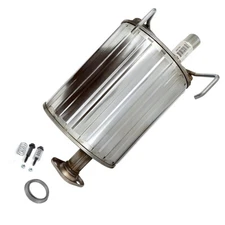Stainless Steel Rear Exhaust Muffler fits: 1997-2001 Honda CRV