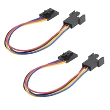 2x 5Pin To 4Pin Standard Computer CPU FAN Adapter Conversion Cable for DELL