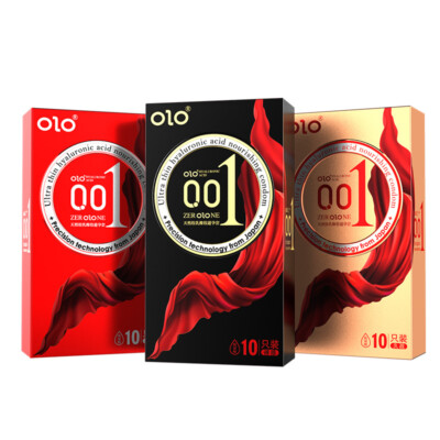 10pcs OLO thin hyaluronic acid 001 ultra-thin Penisring