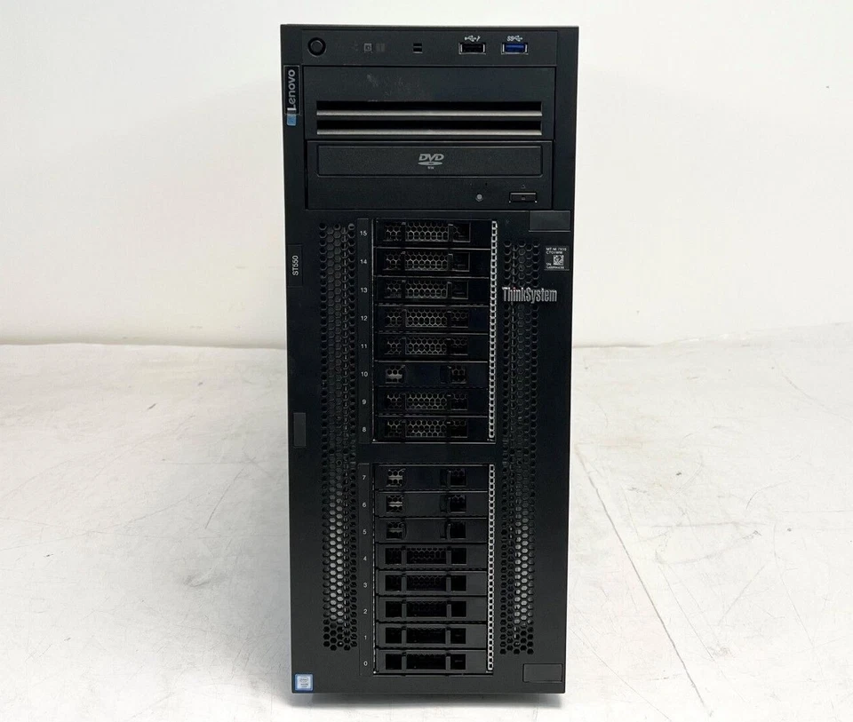 Lenovo ThinkSystem ST550 1st Gen Xeon-Gold Configurable Tower Server - Image 2 of 4