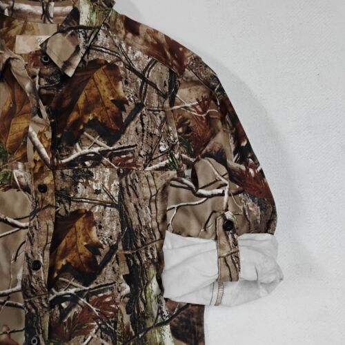 New Women’s Size Small Gander Mountain Realtree AP Camo Button Up Field Shirt - Picture 7 of 11