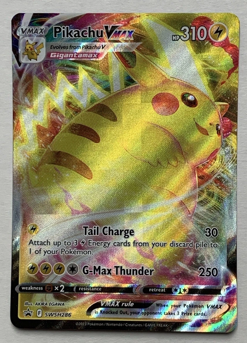 Pikachu VMAX SWSH286 SWSH: Sword & Shield Promo Cards for sale | eBay