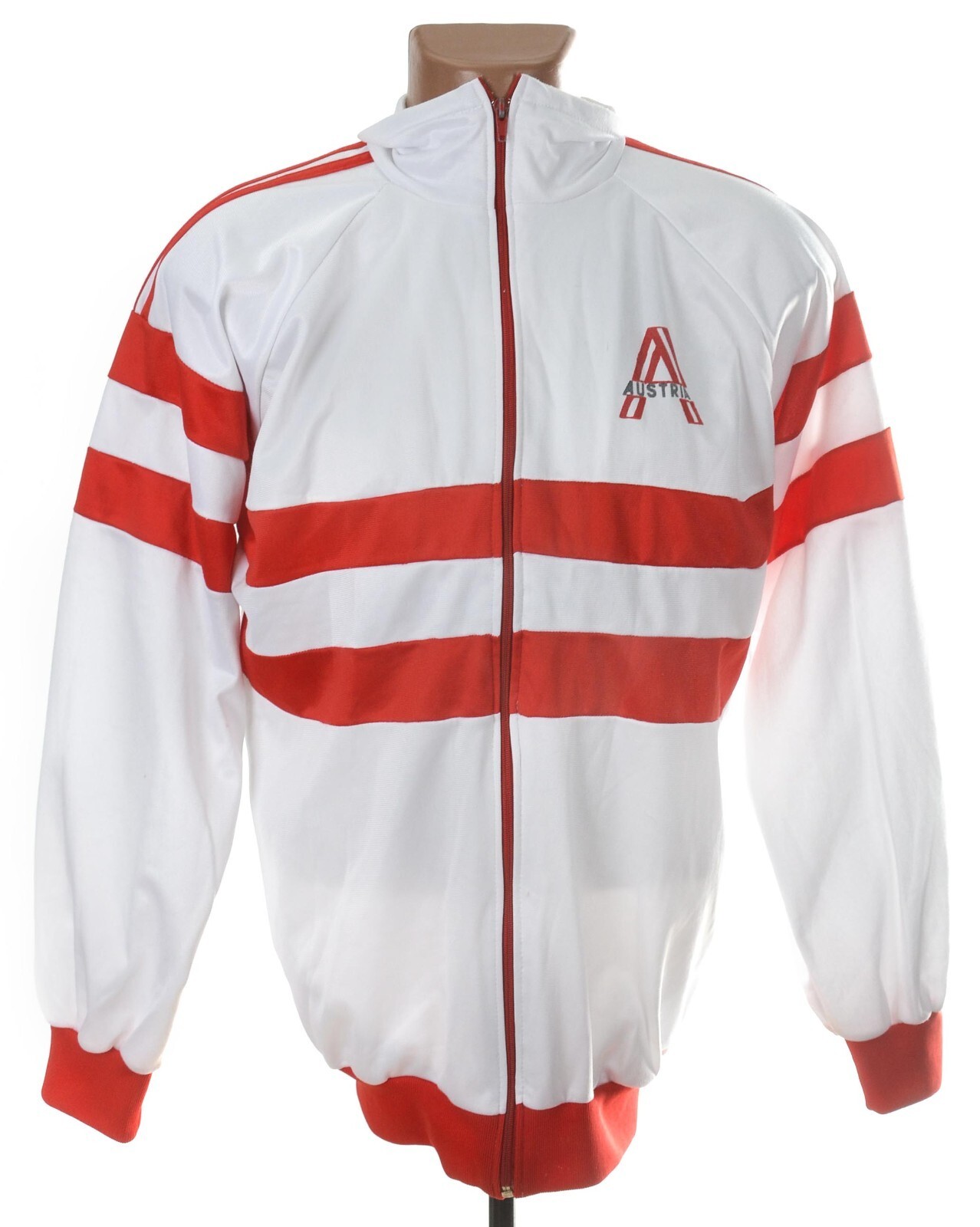 AUSTRIA 1990'S OLYMPIC TRACK JACKET ADIDAS SIZE M(40) ADULT