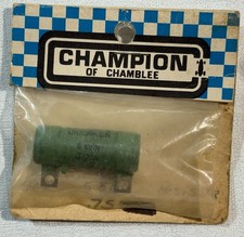 VINTAGE CHAMPION 5 OHM RESISTOR NEW IN PACKAGE CONTROLLER LOT 1/32 1/24 SLOT CAR