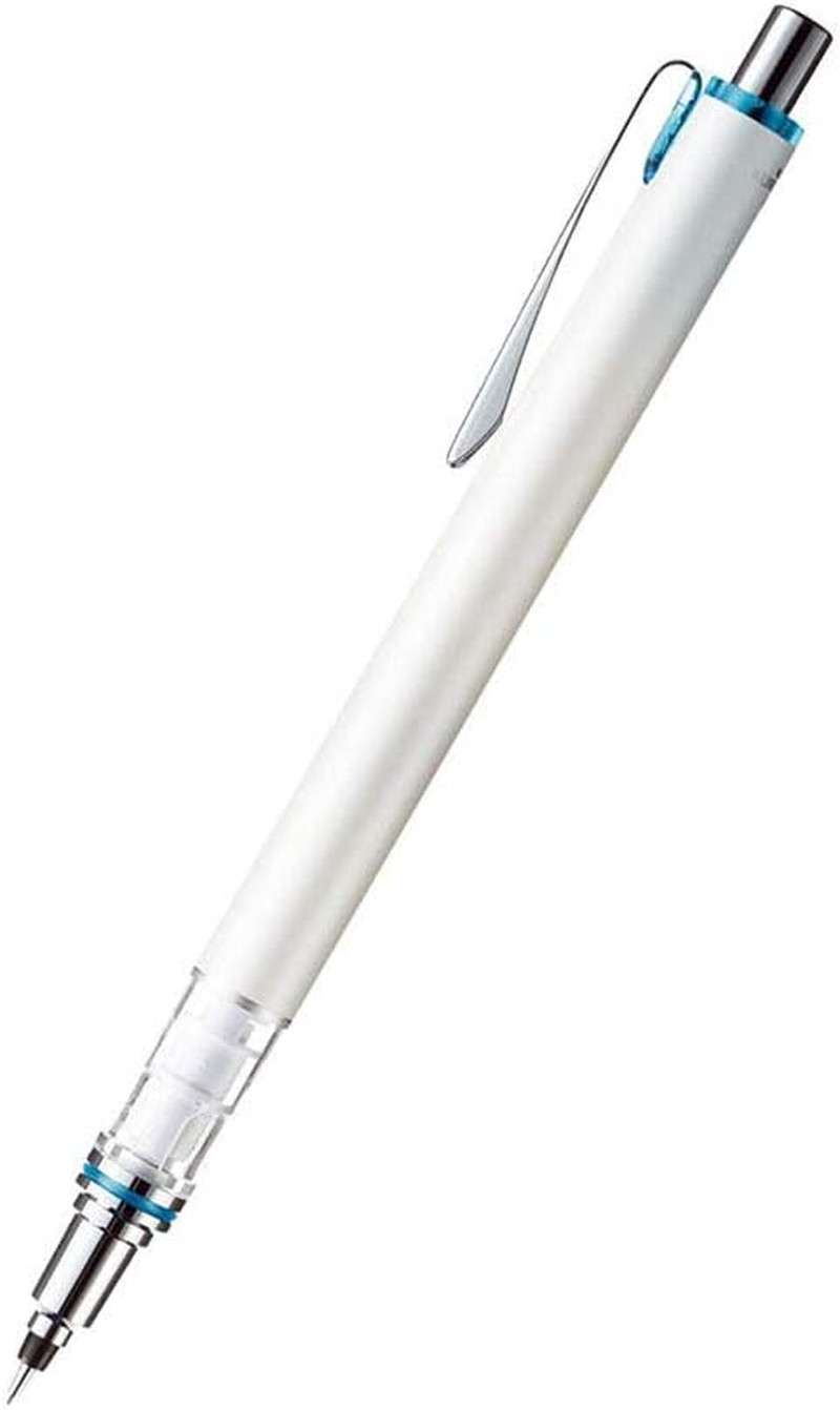Uni Kuru Toga Advance - Auto Lead Rotating Mechanical Pencil, 0.5Mm (White)