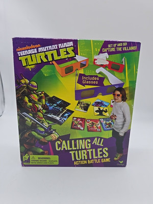 Teenage Mutant Ninja Turtles CALLING ALL TURTLES Action Battle Game New Tmnt