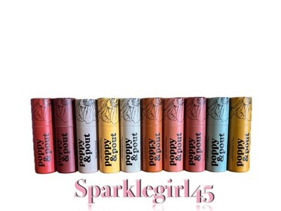Poppy & Pout Lip Balm 0.3oz/8.5g. NEW! PICK YOUR FLAVOR! FRESH! FREE SHIPPING!!!