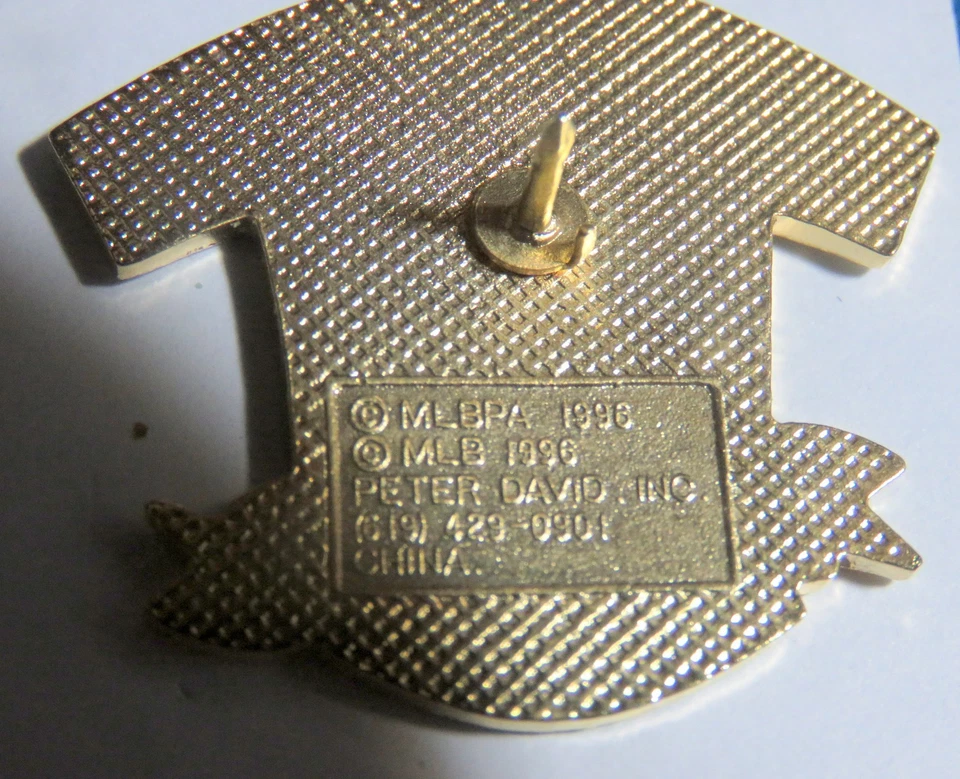 Fielder Detroit Tigers Baseball Player Jersey Pin #45_  Peter David Pin - Image 2 of 2