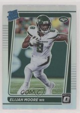 2021 Panini Donruss Rated Rookie Optic Holo Preview Elijah Moore #P-271 h1k