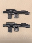 VTG Star Wars Black-Blue Imperial Blaster Lot 2 Action Figure Accessory Kenner