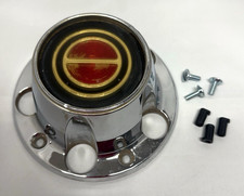 1980-1996 Ford Bronco F150 Oem Metal Wheel Hub Center Cap Chrome Red Gold Tint