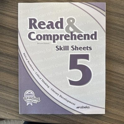 Abeka 5th Grade Read & Comprehend Skill Sheets 5