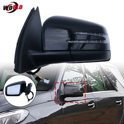 Left Driver Glass Heated Mirror For Mercedes ML350 ML400 GL350 GL450 2015-2019