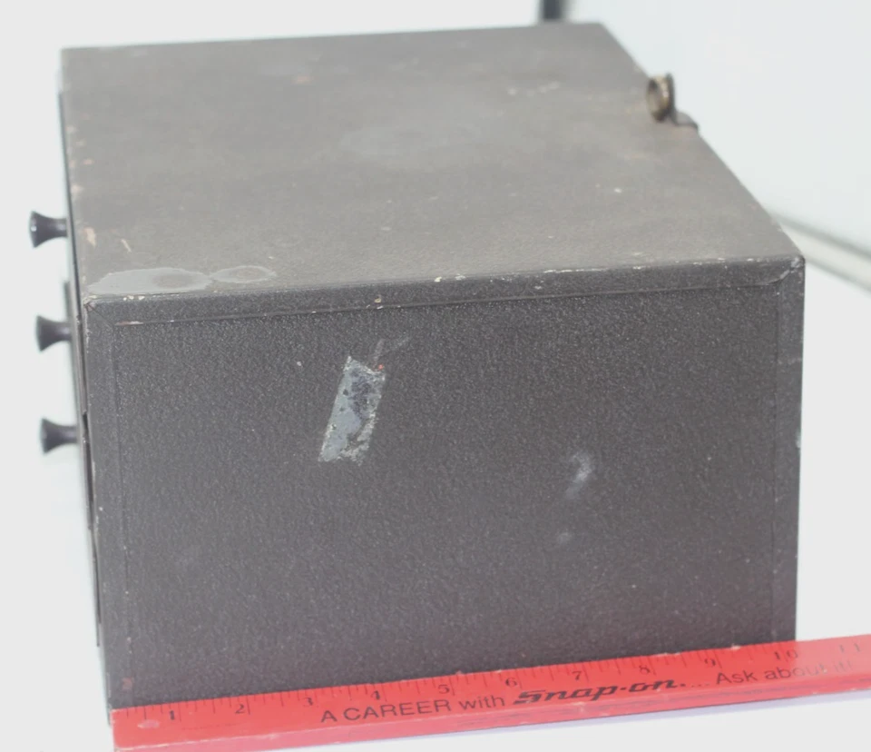 Kennedy 3 Drawer Center Riser Steel Machinist tool chest brown wrinkle paint - Image 3 of 4