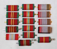 Soviet ribbons for Making veteran Bar plate rack USSR military medal tape strips