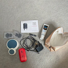 no!no! micro Laser Hair Removal Device Kit, Red, Corded Electric, Charger